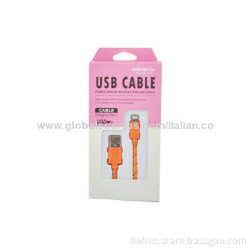 Fabric Nylon Braided for iPhone 5 Lightning Cables